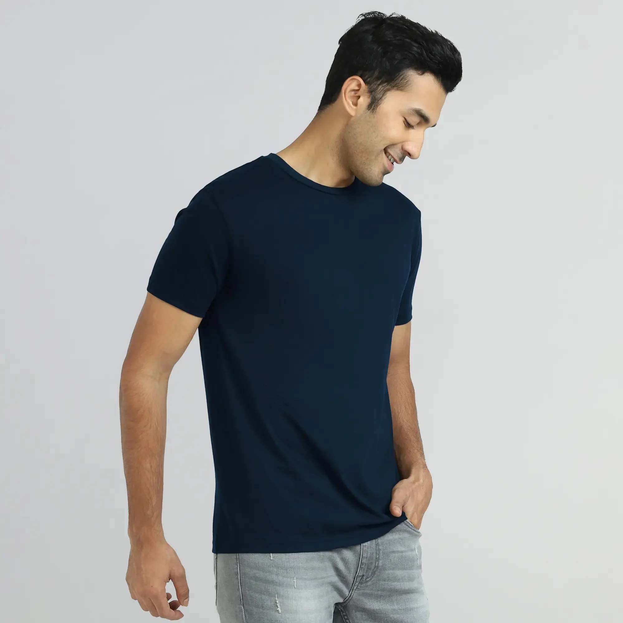 Iconique Supima Cotton T-shirt Midnight Blue