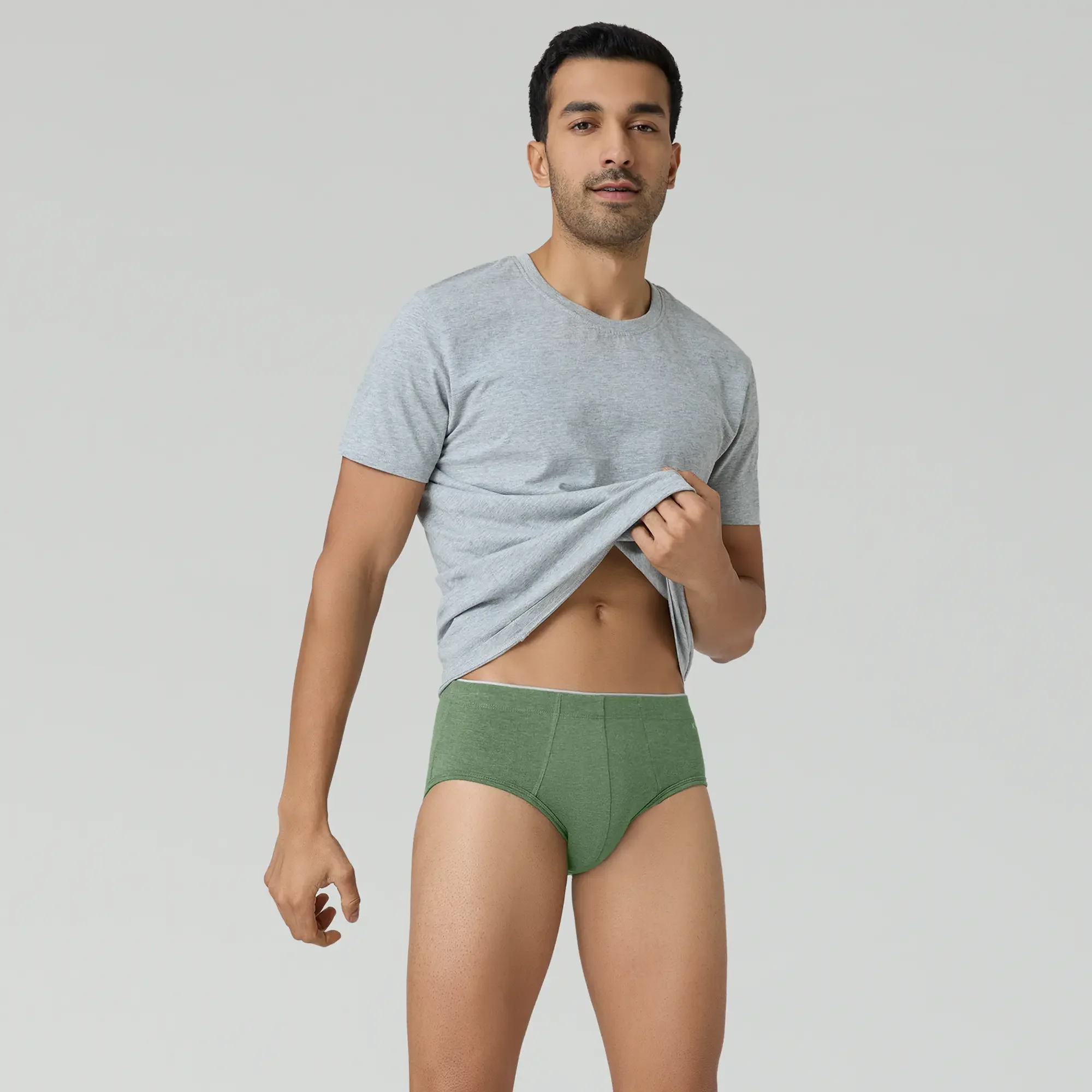 Limited Edition Medley Briefs Olive Green - Image 5