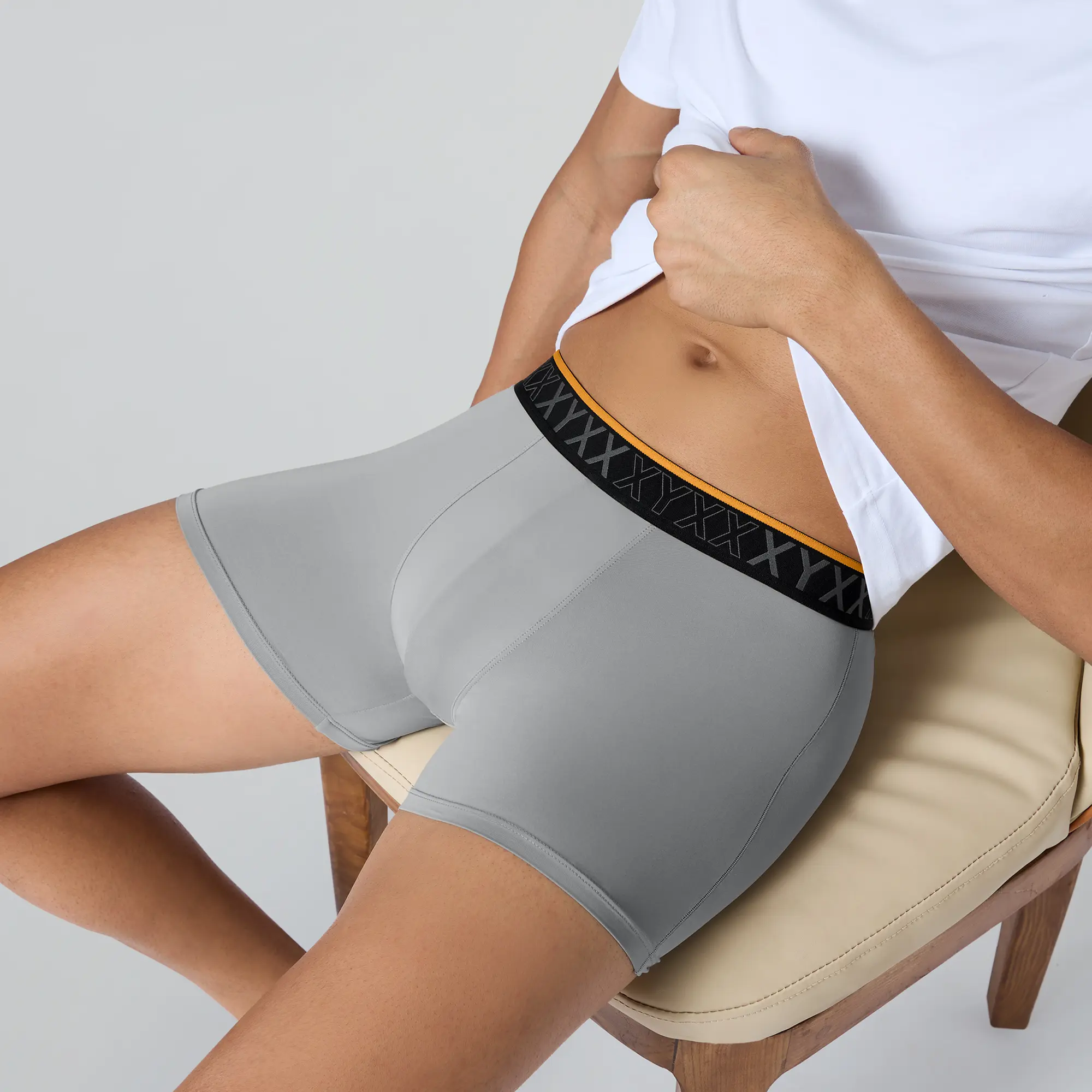 Zest Tactel Trunks Ash Grey