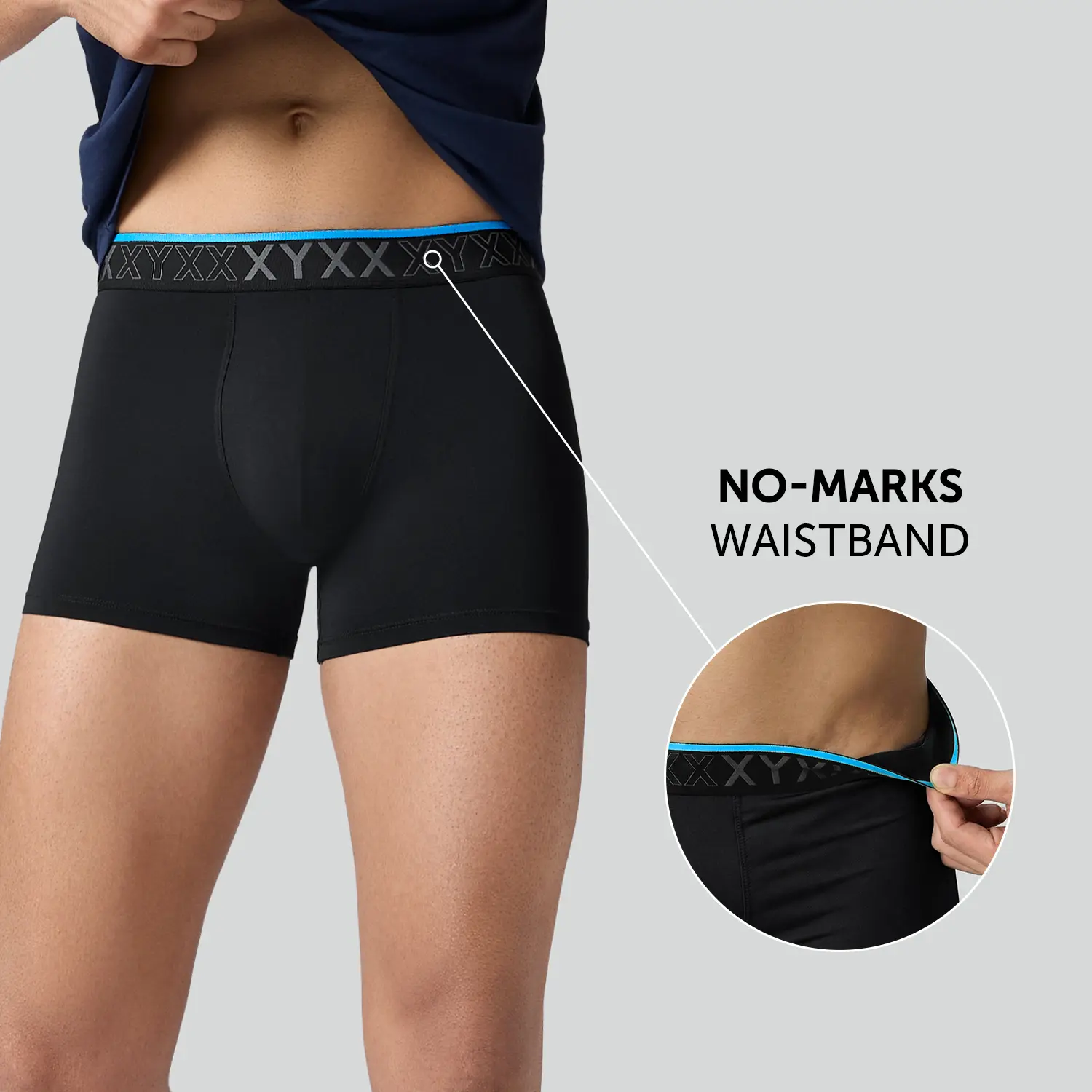 Zest Tactel Trunks Pitch Black - Image 4