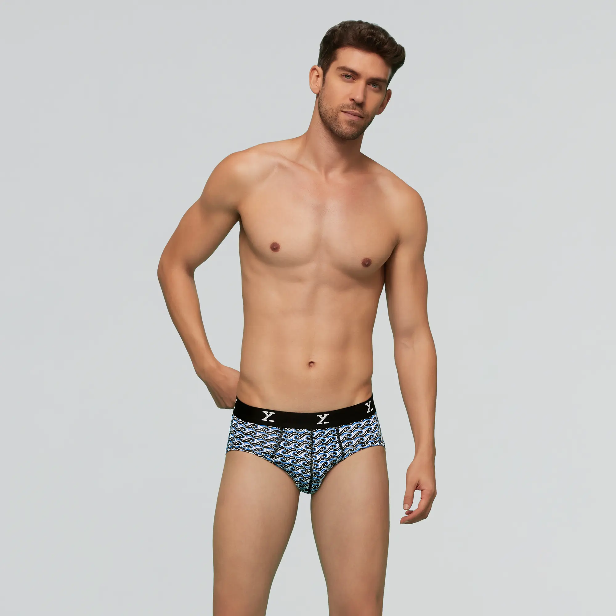 Shuffle Modal Briefs Beach Waves