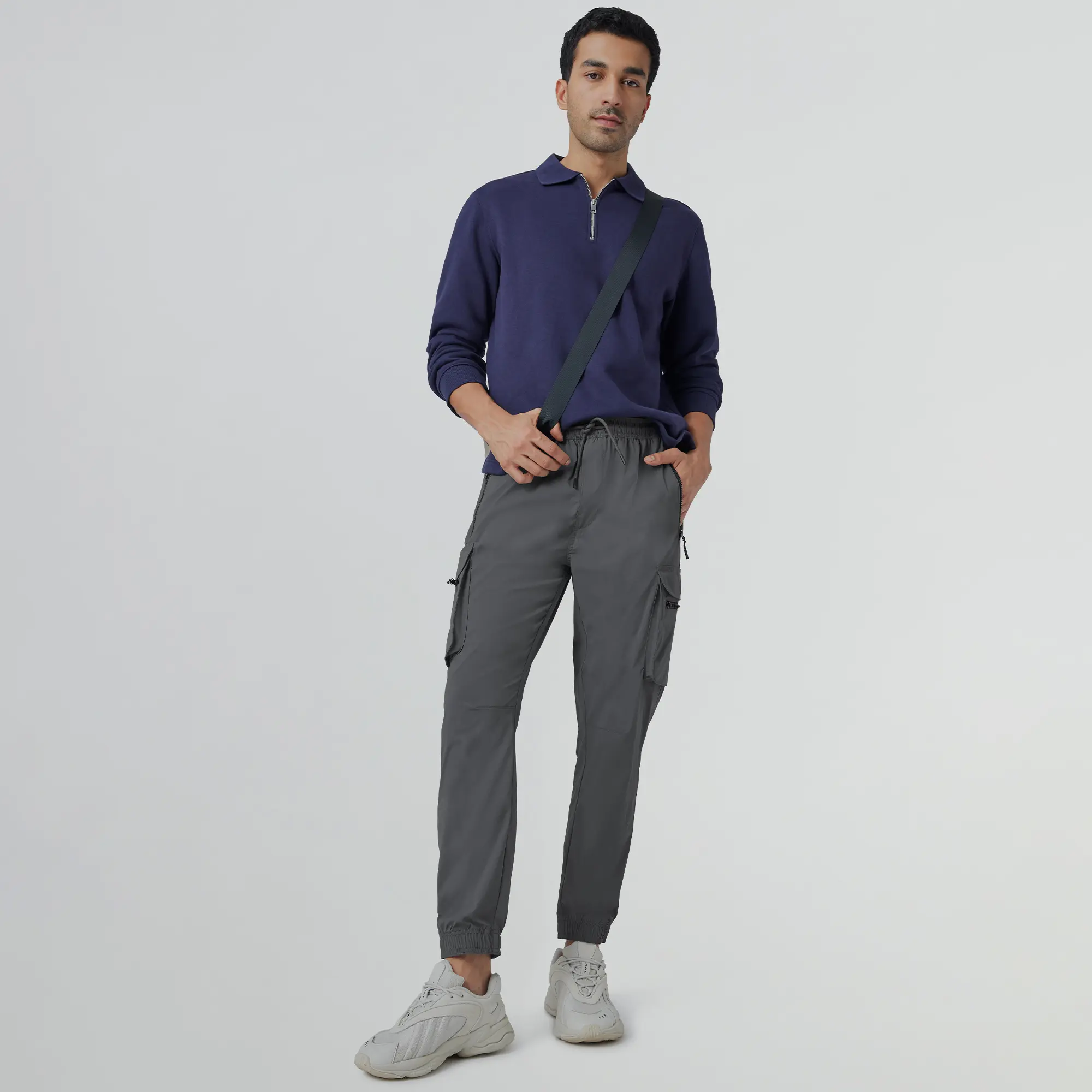 Moveo Cargo Joggers Anchor Grey - Image 3