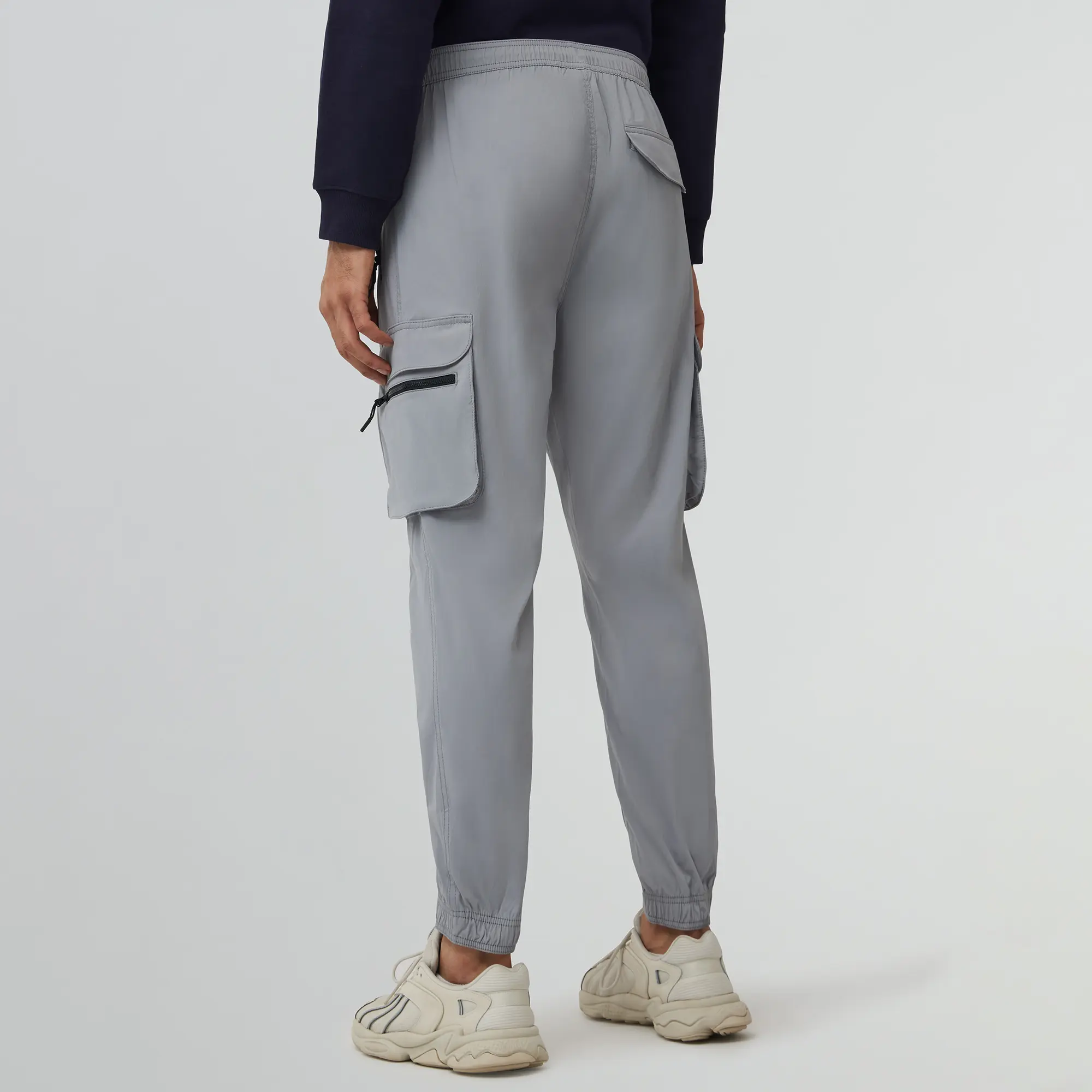 Moveo Cargo Joggers Ash Grey - Image 4