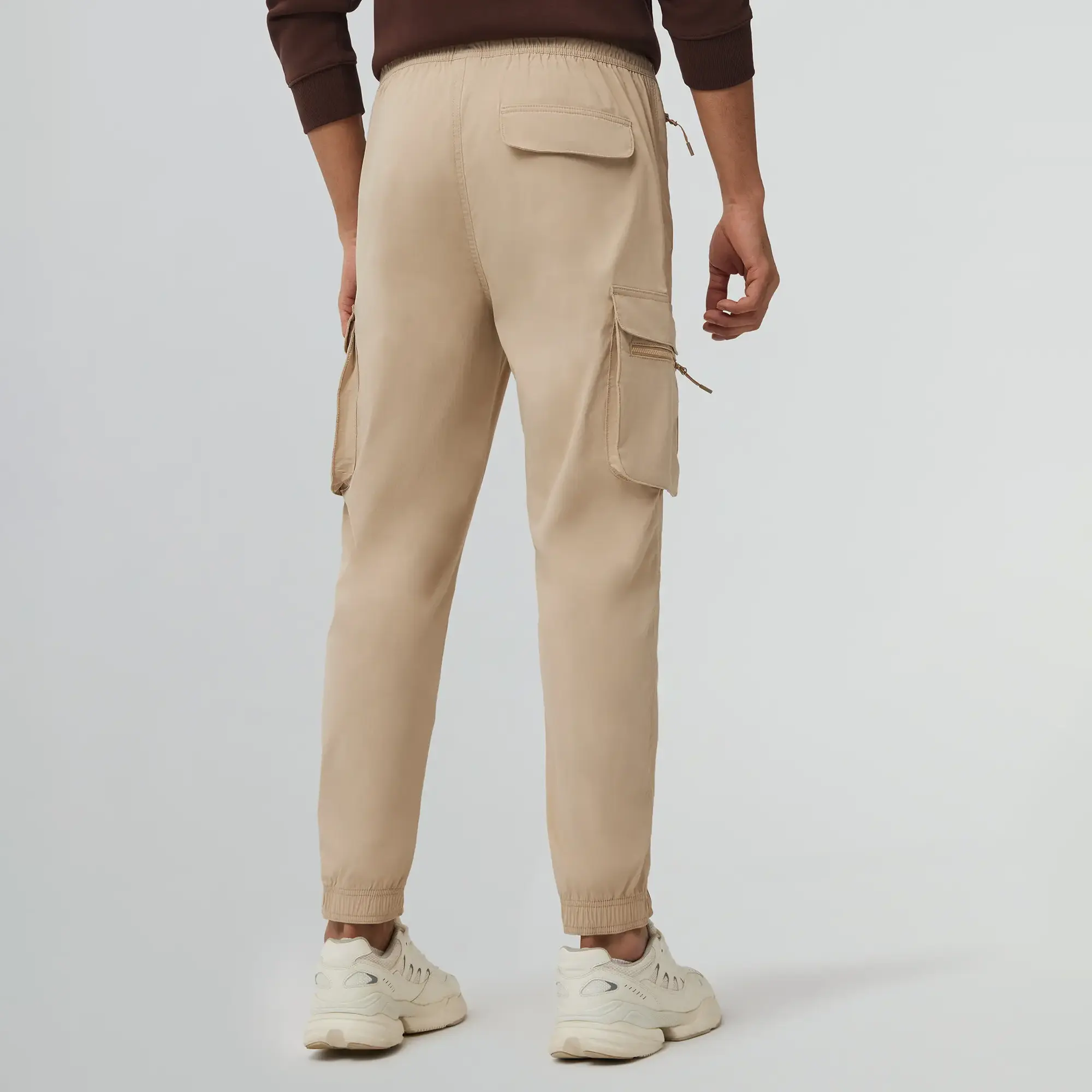 Moveo Cargo Joggers Biscuit Brown - Image 4