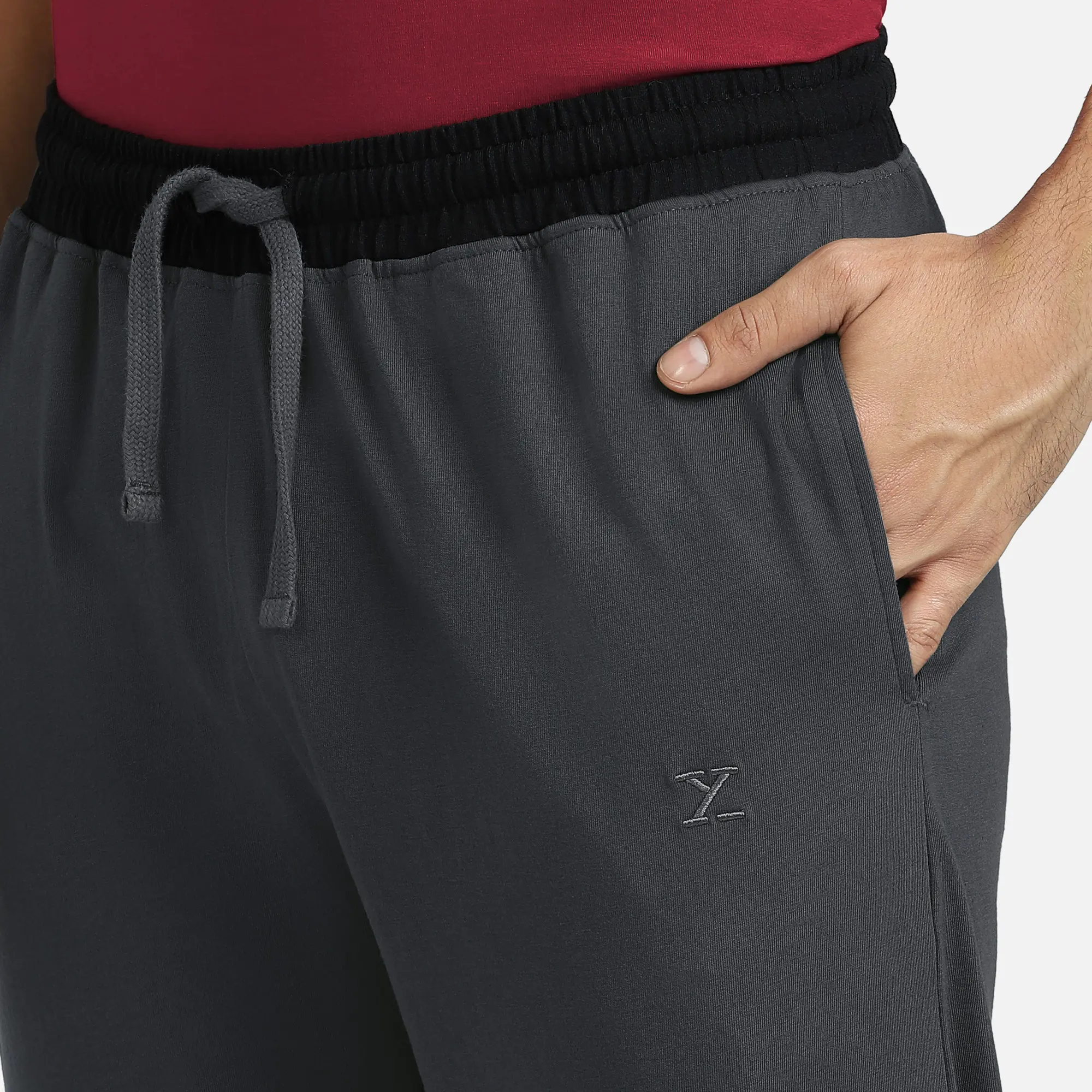 Nova Cotton Rich Track Pants Anchor Grey - Image 6