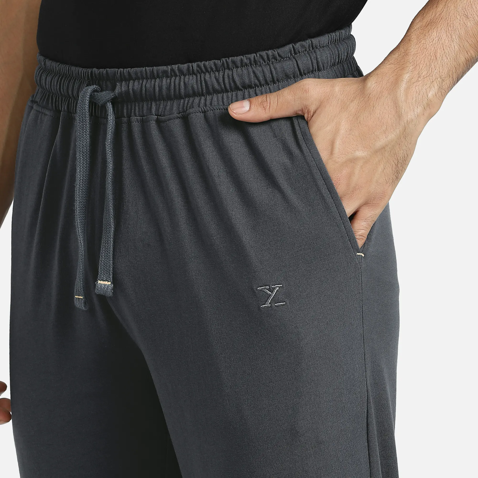 Pace Cotton Rich Track Pants Anchor Grey - Image 6