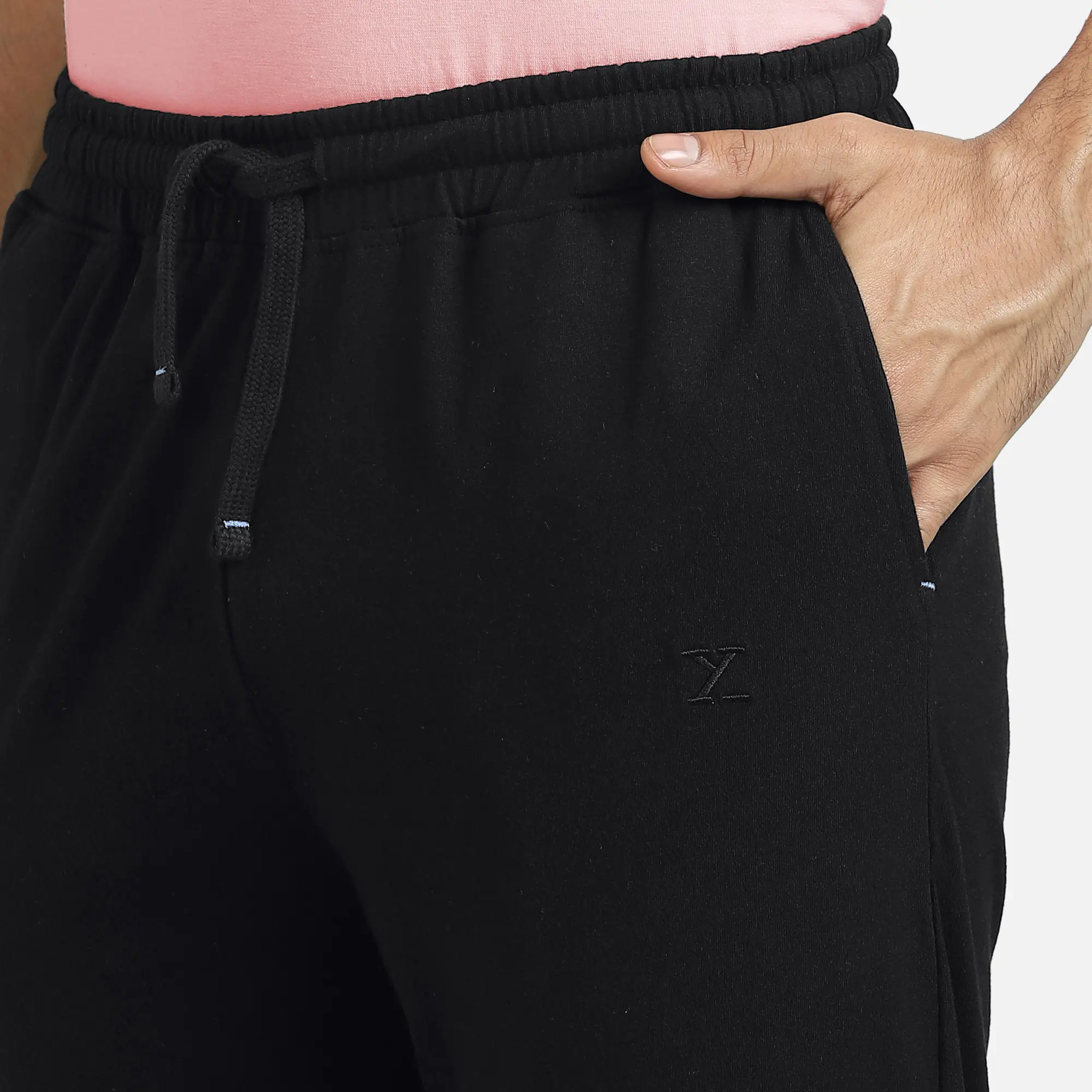 Pace Cotton Rich Track Pants Pitch Black - Image 6