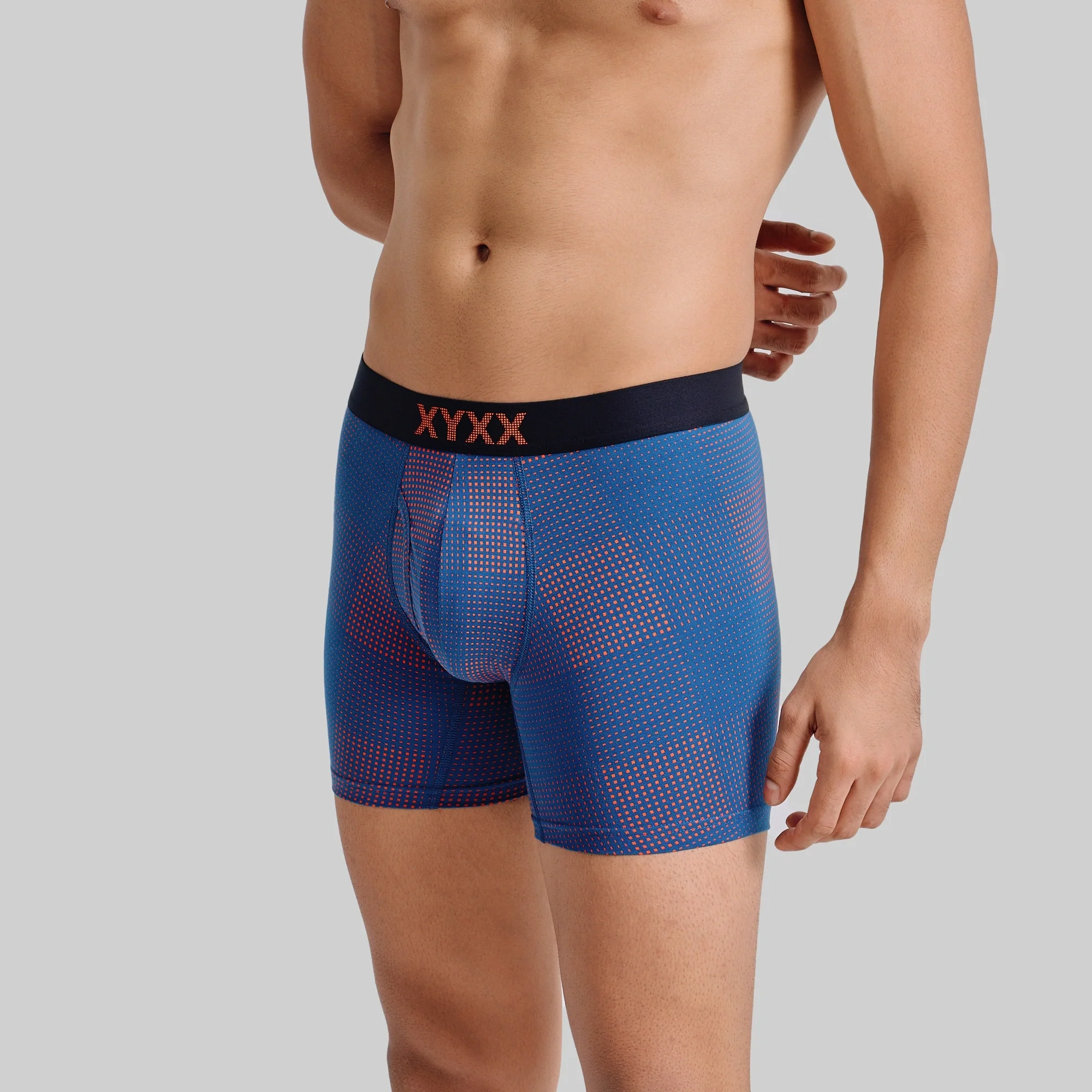 Quad Cotton Boxer Briefs - Sunset Blue - Image 5