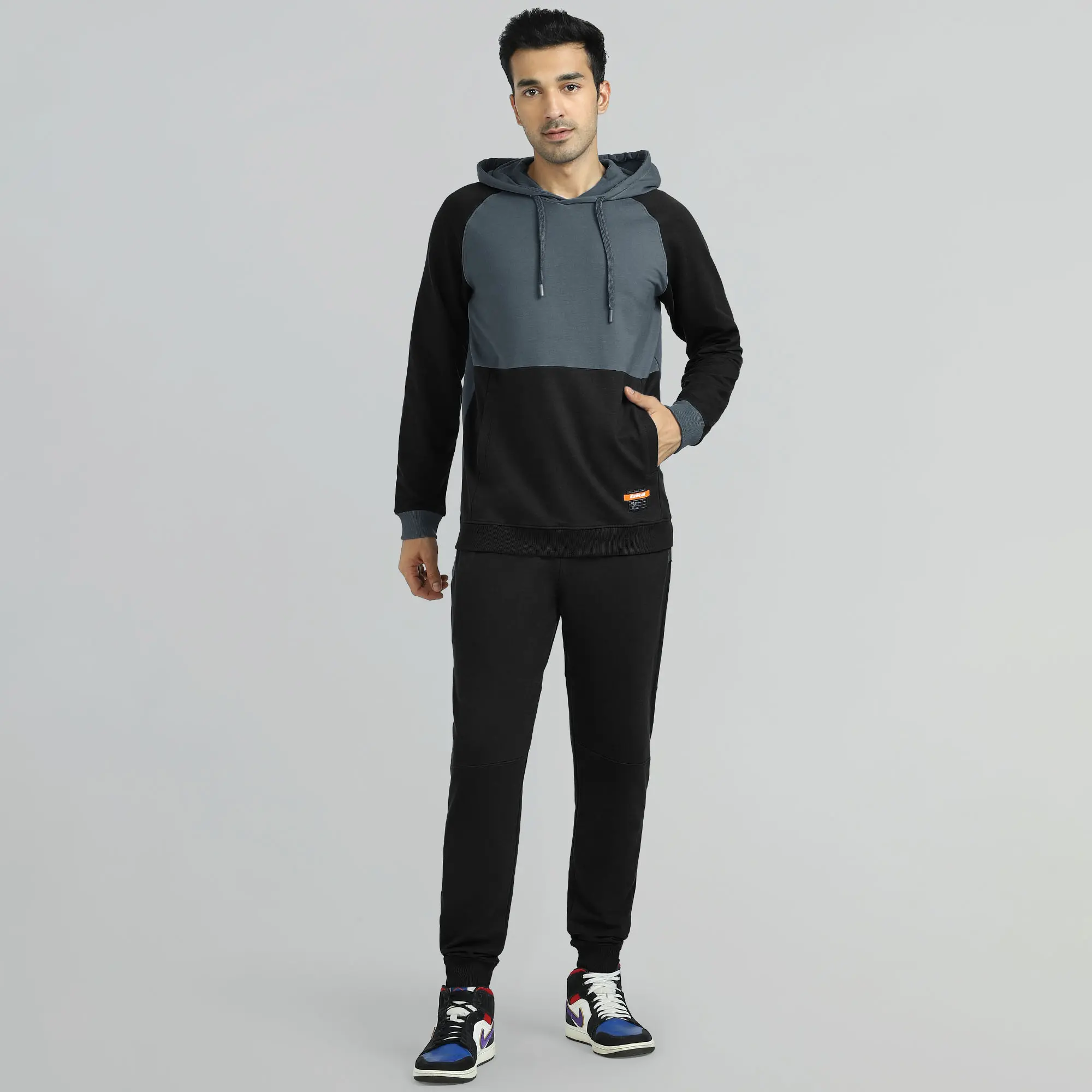 Quest French Terry Cotton Hoodies Phantom Grey - Image 2